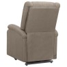 Fauteuil Taupe Tissu 