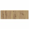 Ensemble de meuble TV mural 6 pcs chêne artisanal 