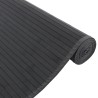 Tapis rectangulaire noir 80x100 cm bambou 