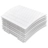 Jupe de sapin de Noël blanc Ø65x23 cm plastique 
