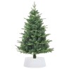 Jupe de sapin de Noël blanc Ø65x23 cm plastique 