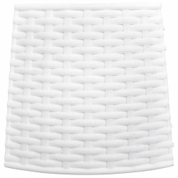Jupe de sapin de Noël blanc Ø65x23 cm plastique 