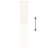 Store zèbre beige marbré largeur du tissu 45,9 cm polyester 