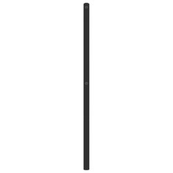 Tête de lit métal noir 90 cm 