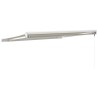 Auvent rétractable crème 3x2,5 m tissu et aluminium 