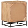 Table de chevet 40x30x50 cm Bois d'acacia massif 