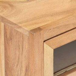 Table de chevet 40x30x50 cm Bois d'acacia massif 