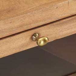 Table de chevet 40x30x50 cm Bois d'acacia massif 
