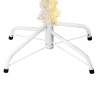 Sapin de Noël artificiel pointes iridescentes Blanc 150 cm PVC 