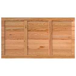 Dessus de table marron clair bois chêne massif rectangulaire 