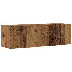 Ensemble de meuble TV mural 7 pcs vieux bois bois d'ingénierie 