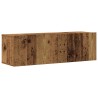 Ensemble de meuble TV mural 7 pcs vieux bois bois d'ingénierie 