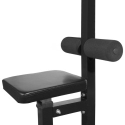 Tour de musculation avec jeu d'haltères et poids 30,5 kg 
