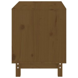 Niche pour chien Marron miel 60x45x57 cm Bois de pin massif 