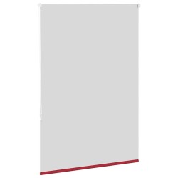 Store enrouleur occultant rouge largeur du tissu 85,7 cm 