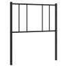 Tête de lit métal noir 80 cm 