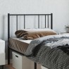 Tête de lit métal noir 80 cm 
