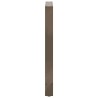 Pieds de table de bar en acier naturel 2 pièces 60 x (90-91) cm Acier 