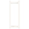 Porte-serviette Blanc 23x18x60 cm Bois de pin massif 