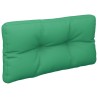 Coussin de palette vert 80x40x12 cm tissu 
