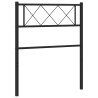 Tête de lit métal noir 75 cm 