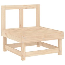 Salon de jardin 8 pcs Bois de pin massif 