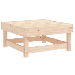 Salon de jardin 8 pcs Bois de pin massif 
