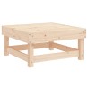 Salon de jardin 8 pcs Bois de pin massif 