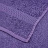 Serviettes de visage 2 pcs violet 30x30 cm 360 g/m² 100% coton 