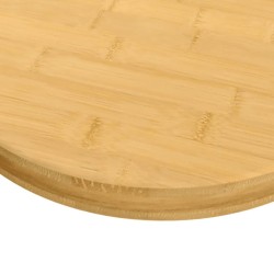 Dessus de table Ø30x4 cm bambou 