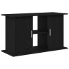 Support d'aquarium chêne noir 101x41x58 cm bois d'ingénierie 