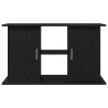 Support d'aquarium chêne noir 101x41x58 cm bois d'ingénierie 