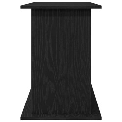 Support d'aquarium chêne noir 101x41x58 cm bois d'ingénierie 