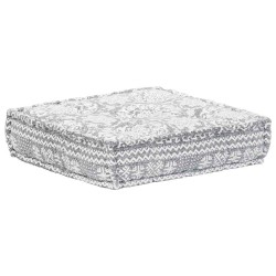 Pouf modulaire à 2 places Gris clair Tissu 