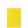 Sacs en papier 50 pcs avec poignées jaune 15x8x21 cm 