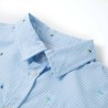 Chemise pour enfant bleu clair 140 