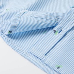 Chemise pour enfant bleu clair 140 