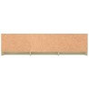 Meuble TV Blanc et chêne sonoma 140x40x35,5cm Bois d'ingénierie 