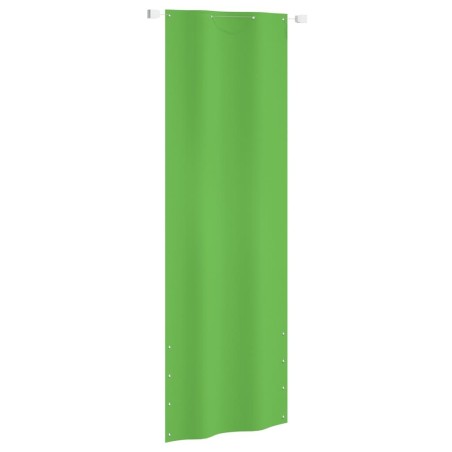 Écran de balcon Vert clair 80x240 cm Tissu Oxford 