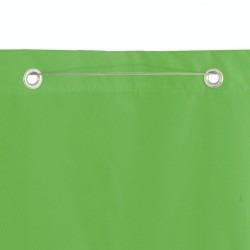 Écran de balcon Vert clair 80x240 cm Tissu Oxford 