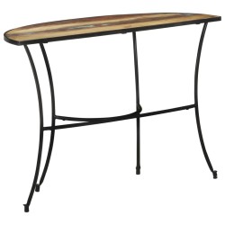 Table d'appoint 110x40x77 cm Bois de récupération massif  