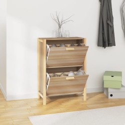 Armoire à chaussures 57,5x33x80 cm Bois d'ingénierie 