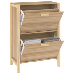 Armoire à chaussures 57,5x33x80 cm Bois d'ingénierie 