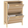 Armoire à chaussures 57,5x33x80 cm Bois d'ingénierie 