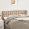 Tête de lit avec oreilles Cappuccino 147x23x78/88 cm Similicuir 