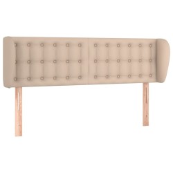 Tête de lit avec oreilles Cappuccino 147x23x78/88 cm Similicuir 