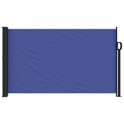 Auvent latéral rétractable bleu 120x500 cm 