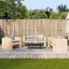 Salon de jardin 2 pcs bois de pin massif 