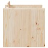 Salon de jardin 2 pcs bois de pin massif 