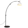 Lampadaire 25 W blanc 150 cm E27 